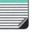 Teal and Grey Stripes Galaxy S23 Skin
