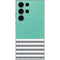 Teal and Grey Stripes Galaxy S23 Ultra Skin