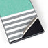 Teal and Grey Stripes Galaxy S23 Ultra Skin