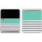 Teal and Grey Stripes Galaxy Z Flip3 5G Skin