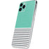Teal and Grey Stripes iPhone 11 Pro Skin