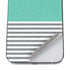 Teal and Grey Stripes iPhone 12 Pro Max Skin
