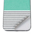 Teal and Grey Stripes iPhone 12 Pro Skin