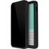 Teal and Grey Stripes iPhone 14 Pro Max Waterproof Case
