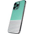 Teal and Grey Stripes iPhone 14 Pro Skin