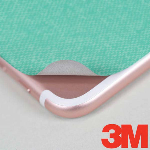 Teal and Grey Stripes iPhone 7 Skin