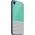 Teal and Grey Stripes iPhone SE (2nd & 3rd Gen) Skin