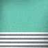 Teal and Grey Stripes iPhone X Skin