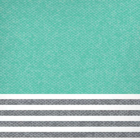 Teal and Grey Stripes iPhone XS Max Skin