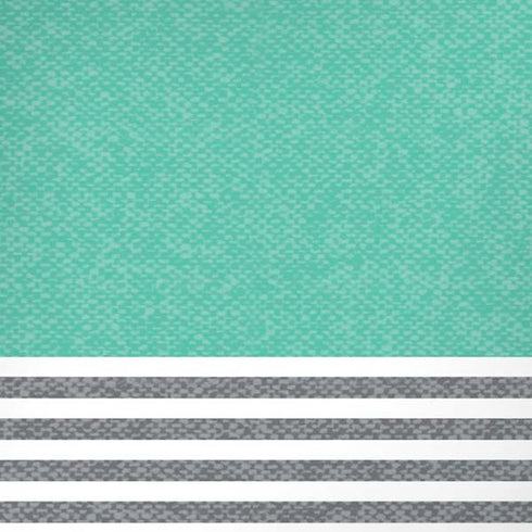 Teal and Grey Stripes iPhone XS Pro Case