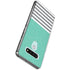 Teal and Grey Stripes LG Stylo 6 Clear Case