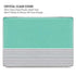 Teal and Grey Stripes MacBook Air 13in M1 (2021) Case plus Skin