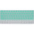 Teal and Grey Stripes Magic Keyboard Skin