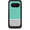 Teal and Grey Stripes Otterbox Commuter Galaxy Skin