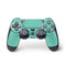 Teal and Grey Stripes PS4 Pro/Slim Controller Skin