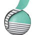 Teal and Grey Stripes PULSE 3D Wireless Headset for PS5 Skin