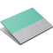 Teal and Grey Stripes Surface Book Skin