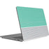 Teal and Grey Stripes Surface Laptop Studio Skin