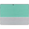 Teal and Grey Stripes Surface Pro 8 Skin