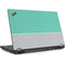 Teal and Grey Stripes Lenovo ThinkPad Skin