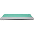 Teal and Grey Stripes Universal Laptop 11in (8.8 x 6.2in) Skin