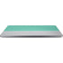 Teal and Grey Stripes Universal Laptop 12in (9.8 x 6.8in) Skin
