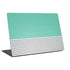 Teal and Grey Stripes Universal Laptop 13in (10.6 x 7.6in) Skin