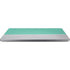 Teal and Grey Stripes Universal Laptop 14in (11.4 x 8.2in) Skin