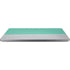 Teal and Grey Stripes Universal Laptop 16.6in (13.4 x 9.7in) Skin
