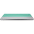 Teal and Grey Stripes Universal Laptop 16in (13 x 9.4in) Skin