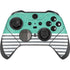 Teal and Grey Stripes Xbox Elite Wireless Controller Series 2 Skin