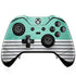 Teal and Grey Stripes Xbox One Elite Controller Skin
