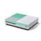 Teal and Grey Stripes Xbox One S Console Skin