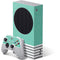 Teal and Grey Stripes Xbox Series S Bundle Skin