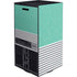 Teal and Grey Stripes Xbox Series X Bundle Skin