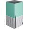 Teal and Grey Stripes Xbox Series X Console Skin