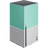 Teal and Grey Stripes Xbox Series X Console Skin