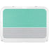 Teal and Grey Stripes YETI Tundra 35 Hard Cooler Skin