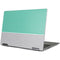 Teal and Grey Stripes Yoga 710 14in Skin