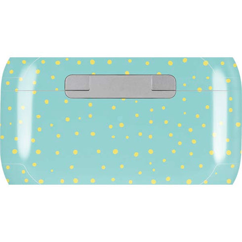 Teal and Yellow Polka Dots AirPods Pro 2nd Gen Skin