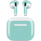 Teal and Yellow Polka Dots Apple AirPods (3rd Gen 2021) Skin