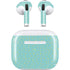 Teal and Yellow Polka Dots Apple AirPods (3rd Gen 2021) Skin