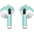 Teal and Yellow Polka Dots Apple AirPods (3rd Gen 2021) Skin