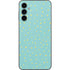 Teal and Yellow Polka Dots Galaxy A14 5G Skin