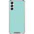 Teal and Yellow Polka Dots Galaxy A15 5G Clear Case
