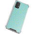 Teal and Yellow Polka Dots Galaxy A32 5G Clear Case
