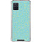 Teal and Yellow Polka Dots Galaxy A51 5G Clear Case