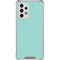 Teal and Yellow Polka Dots Galaxy A53 5G Clear Case
