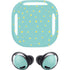Teal and Yellow Polka Dots Galaxy Buds Pro Skin