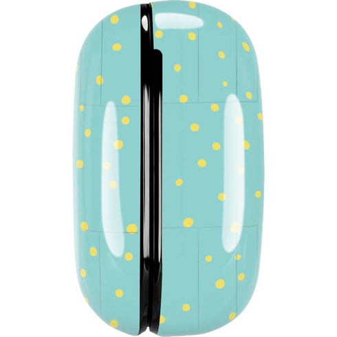 Teal and Yellow Polka Dots Galaxy Buds Pro Skin